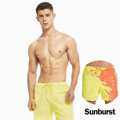 COLOR CHANGING SWIM TRUNKS