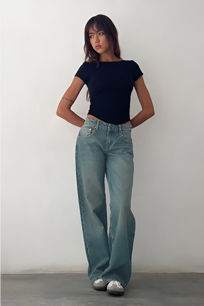 AMY | LOW-RISE JEANS