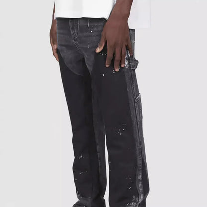 JACKY | WASHED PAINT FLARED JEANS